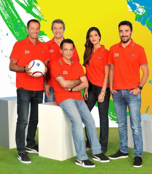 El equipo de Mediaset España para el Mundial
