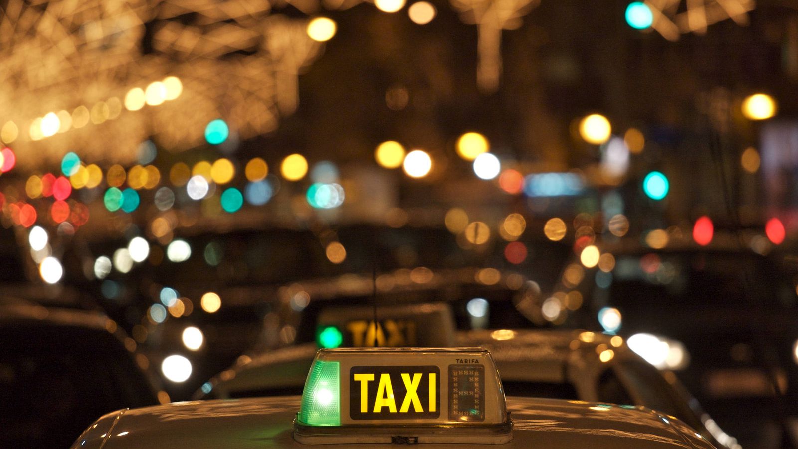 Foto: Taxi de Madrid. iStock