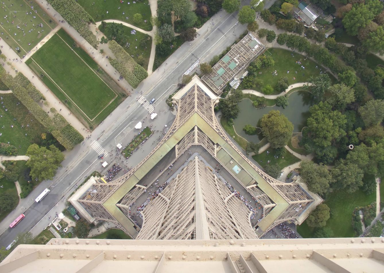 Vistas desde las alturas de la torre Eiffel. (iStock)