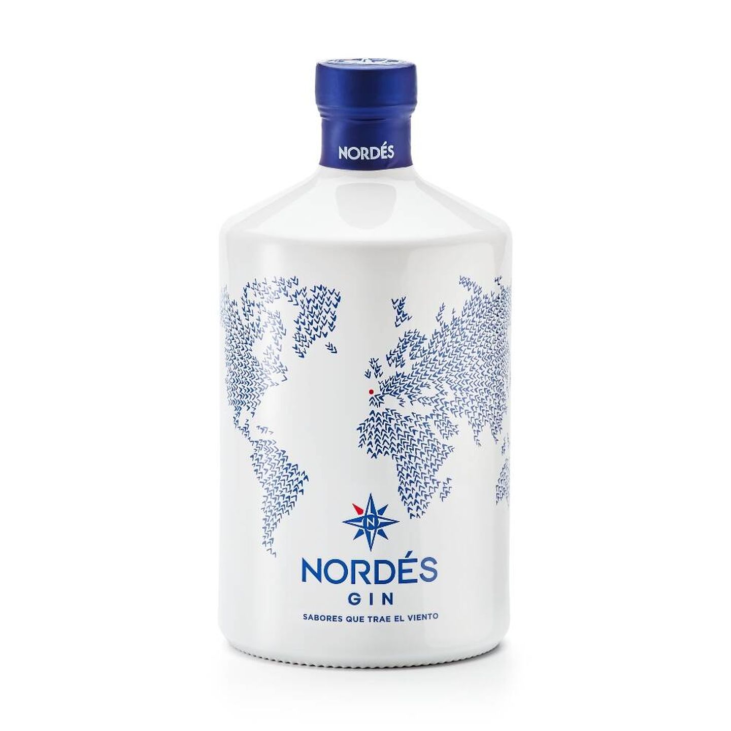 Su distintiva botella está inspirada en la cerámica clásica gallega de Sargadelos. (Cortesía)