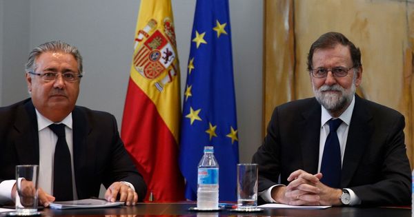 Foto: El presidente del Gobierno, Mariano Rajoy y el ministro del Interior, Juan Ignacio Zoido. (EFE)