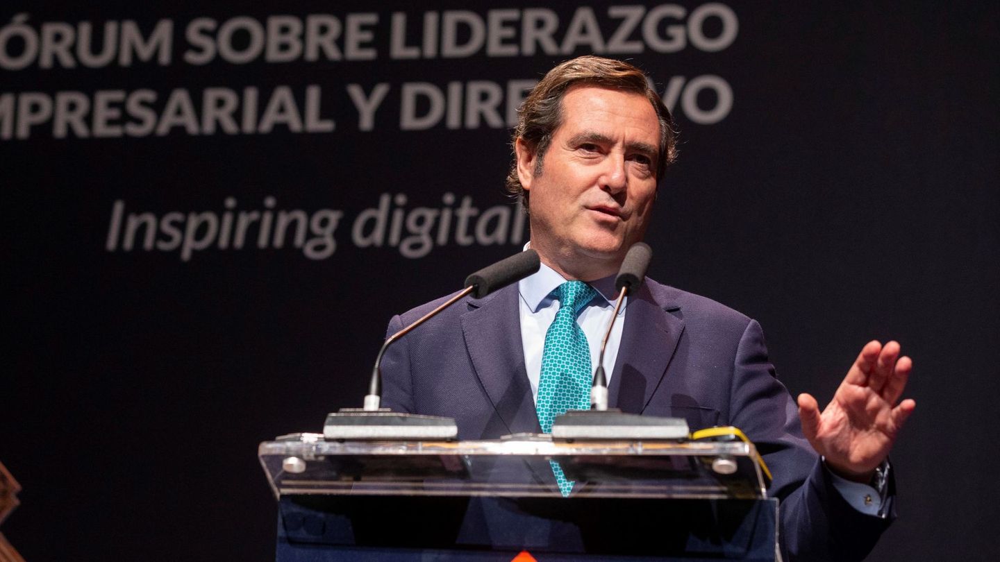 El presidente de la CEOE, Antonio Garamendi. (EFE)