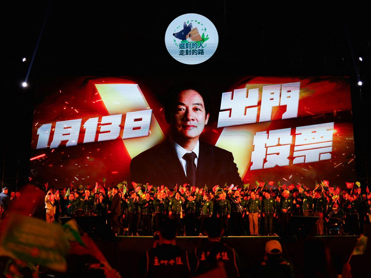 Foto: Lai Ching-te, vencedor de las elecciones de Taiwán. (Reuters/Ann Wang)