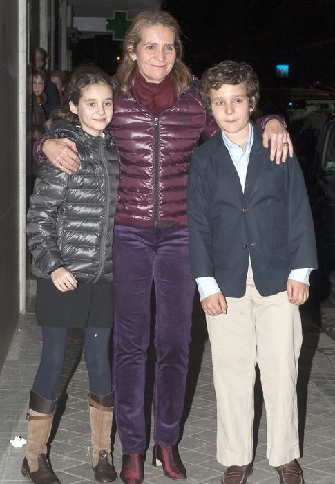 Foto: La infanta Elena junto a sus hijos Froilán y Victoria Federica (Gtres)