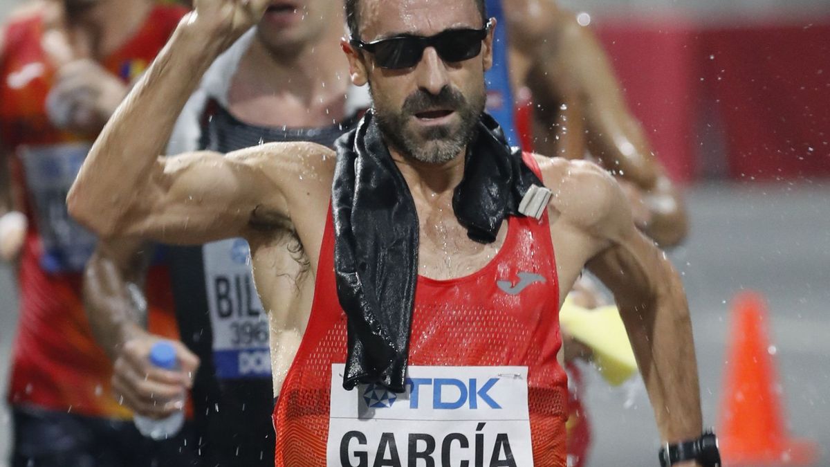 El sufrimiento de García Bragado en el Mundial de Doha (y cómo chupó cámara al final)