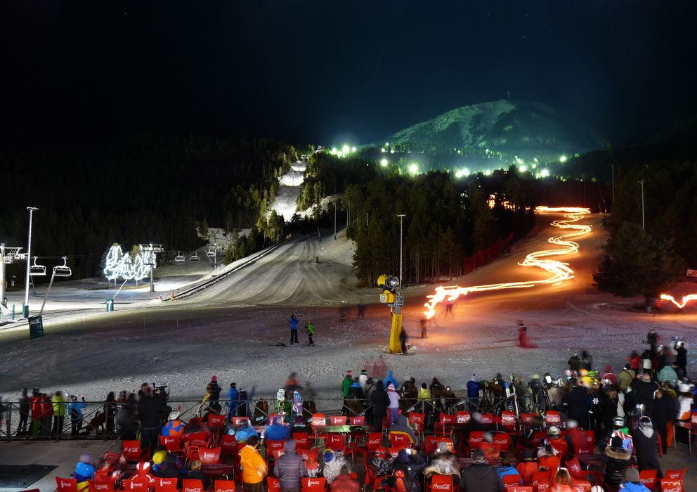 Foto: El esquí nocturno, la apuesta ganadora de Masella
