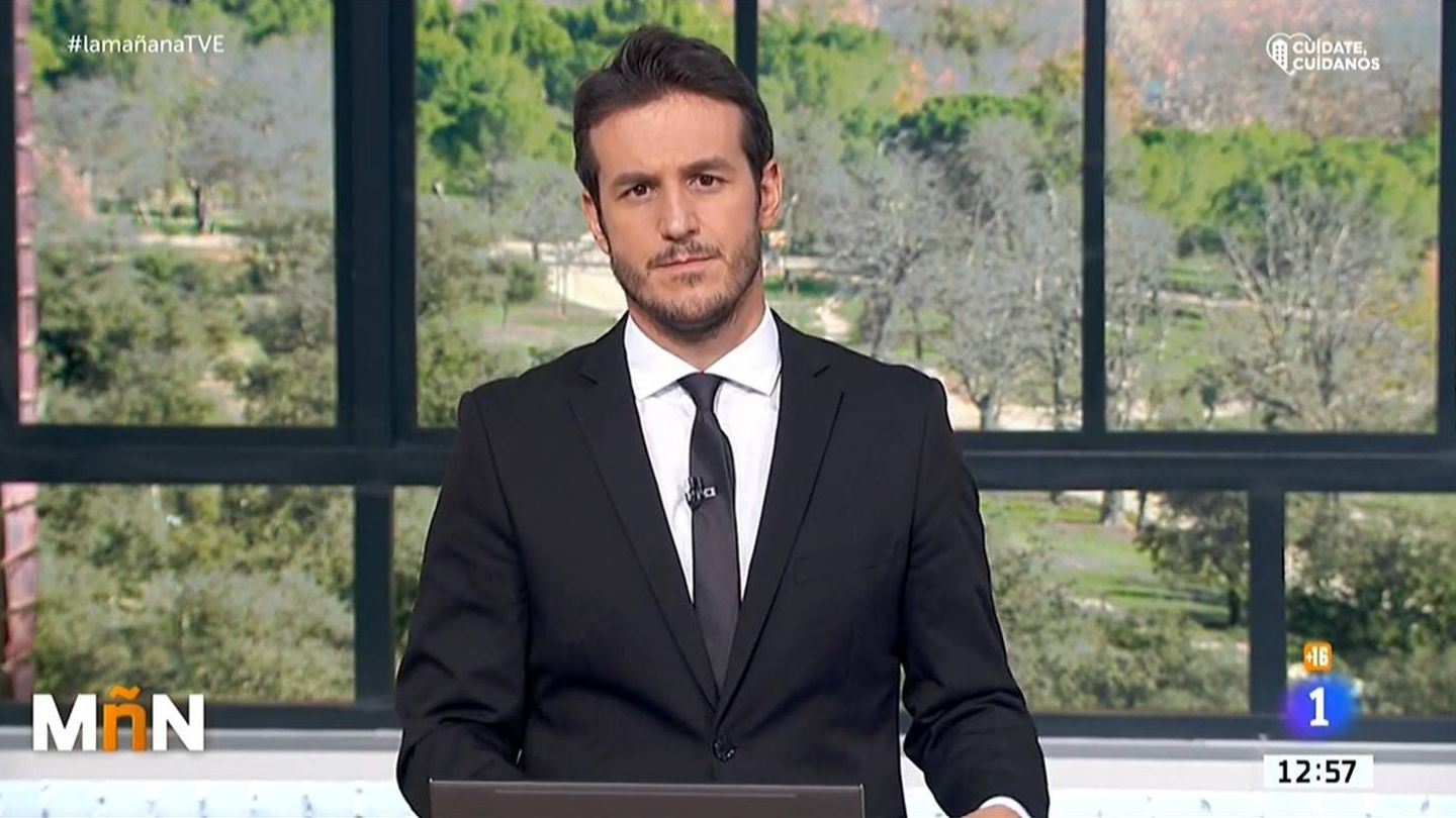 Diego Losada, en 'La mañana' de La 1. (TVE)