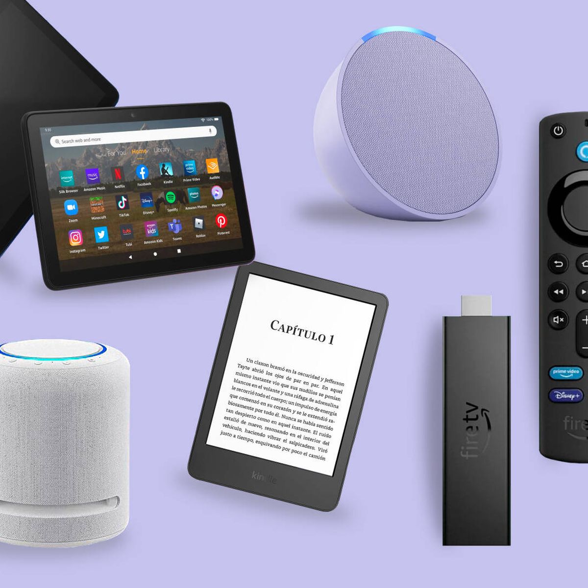 Altavoces  Echo y Fire TV Stick en oferta: ahorra y disfruta de Alexa  y