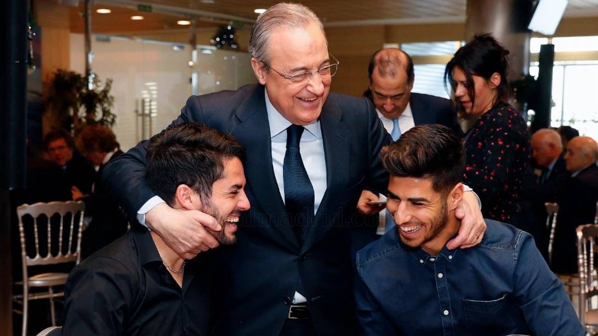 Los consejos de Florentino Pérez a Isco para tranquilizar los nervios en el Real Madrid