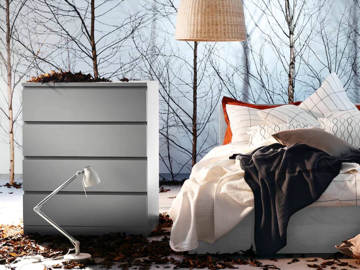 Foto: Cómoda de Ikea para dormitorios pequeños. (Cortesía)