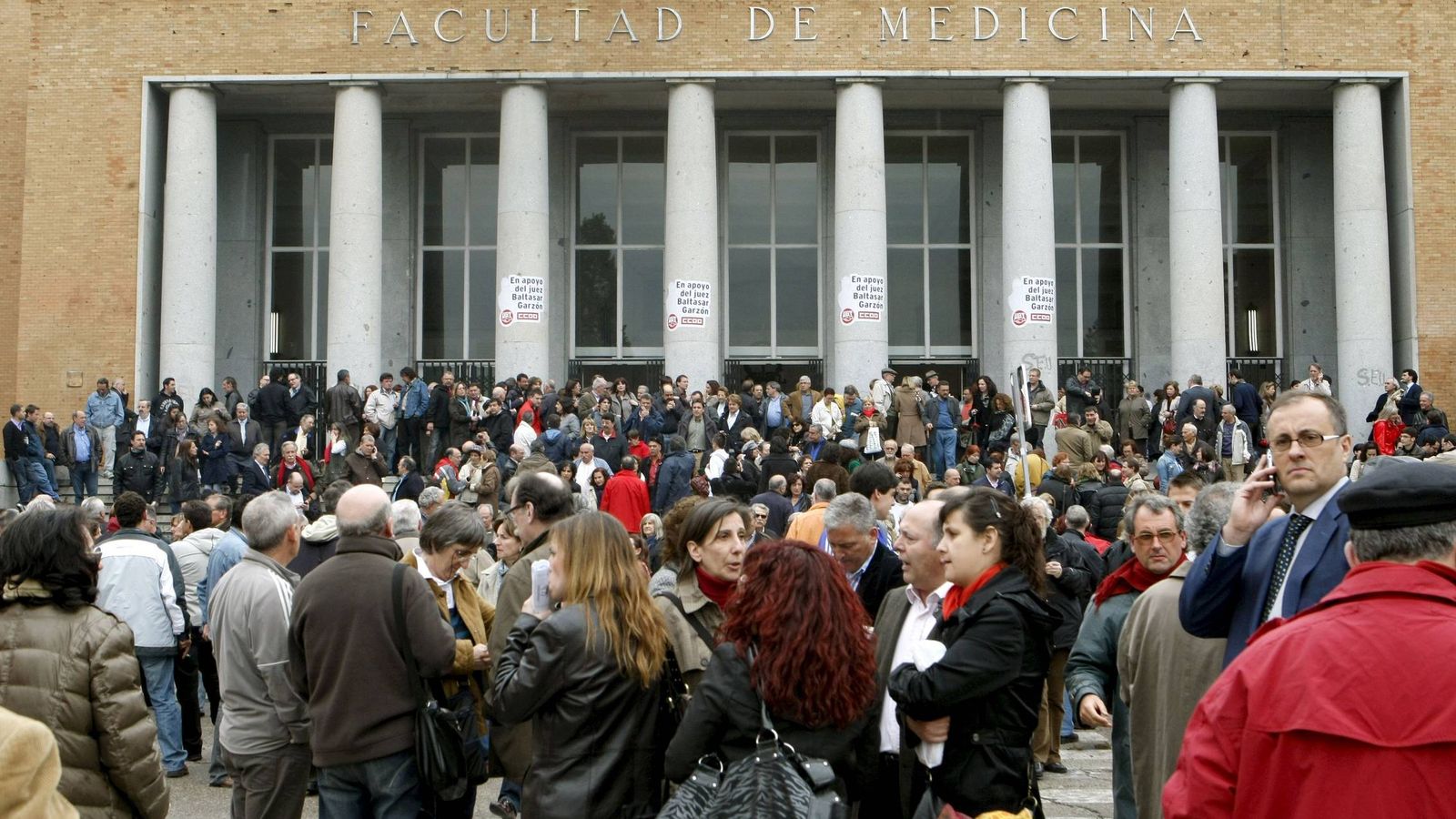 Foto: Vista de la Facultad de Medicina de la Universidad Complutense de Madrid. (EFE)
