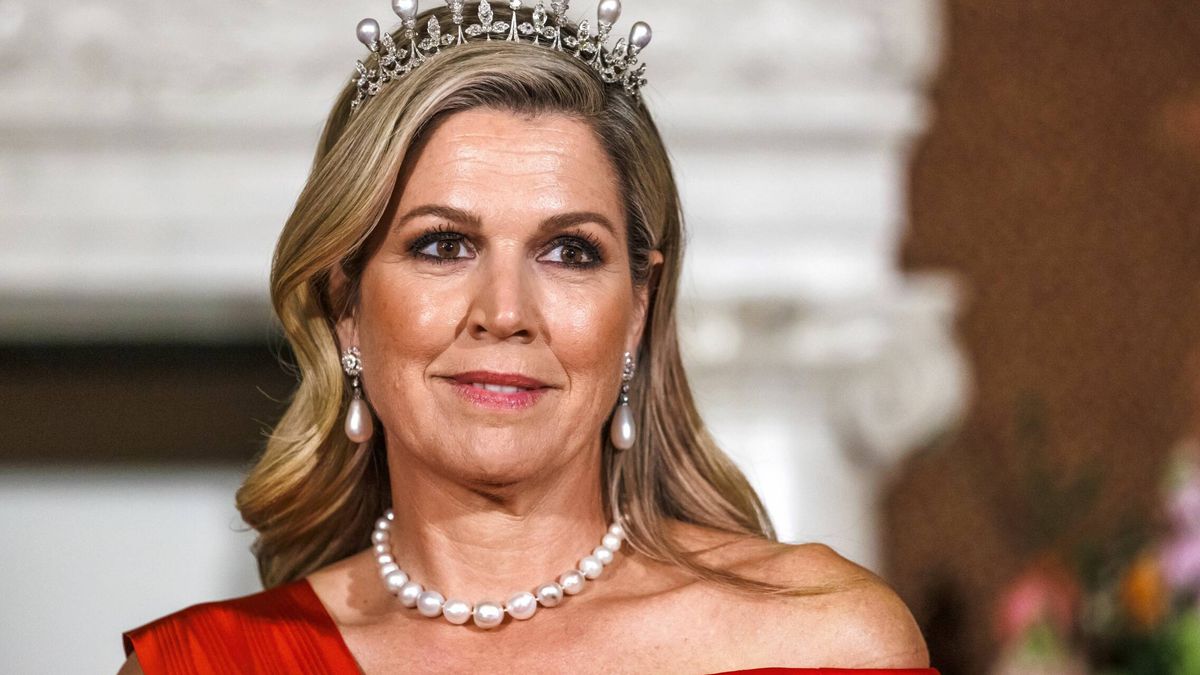 A la espera de Letizia: los vestidos de gala que la reina Máxima ha llevado en las visitas de Estado a Holanda