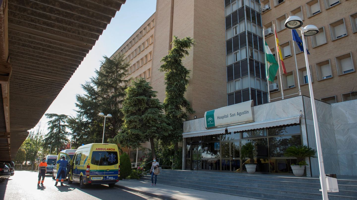 Vista general del Hospital San Agustín de Linares. (EFE/José Manuel Pedrosa)