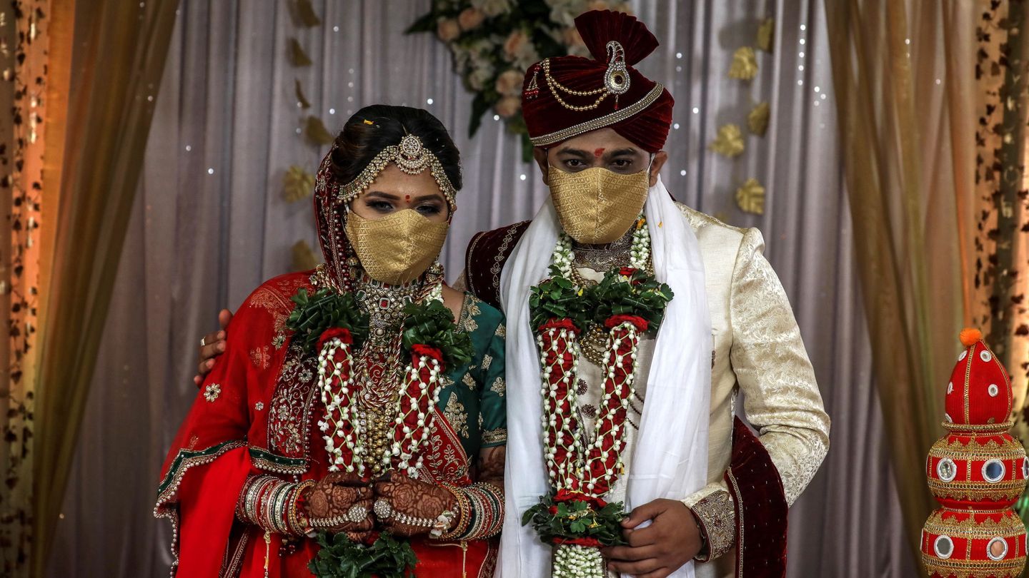 Imagen de archivo de una boda en India. (EFE)