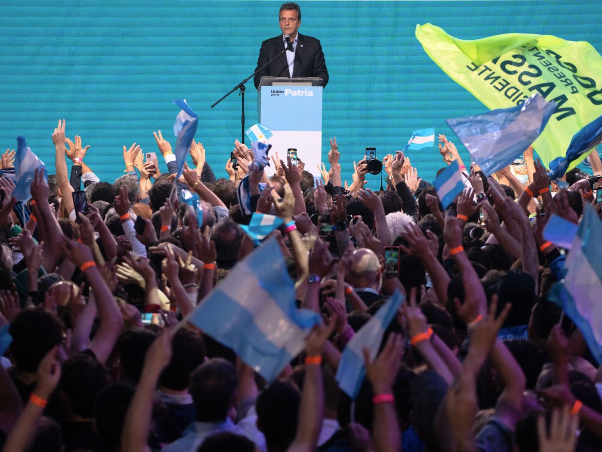 Foto: ¿Quién es Sergio Massa, el candidato que ha dado la sorpresa en Argentina frente a Javier Milei? (Europa Press/Franco Dergarabedian)
