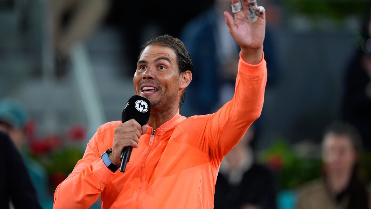 "Era broma, el año que viene vuelvo": la 'ilusionante' anécdota en la emotiva despedida de Nadal del Mutua Madrid Open
