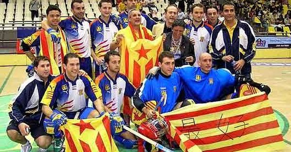 Foto: La selección catalana de hockey patines