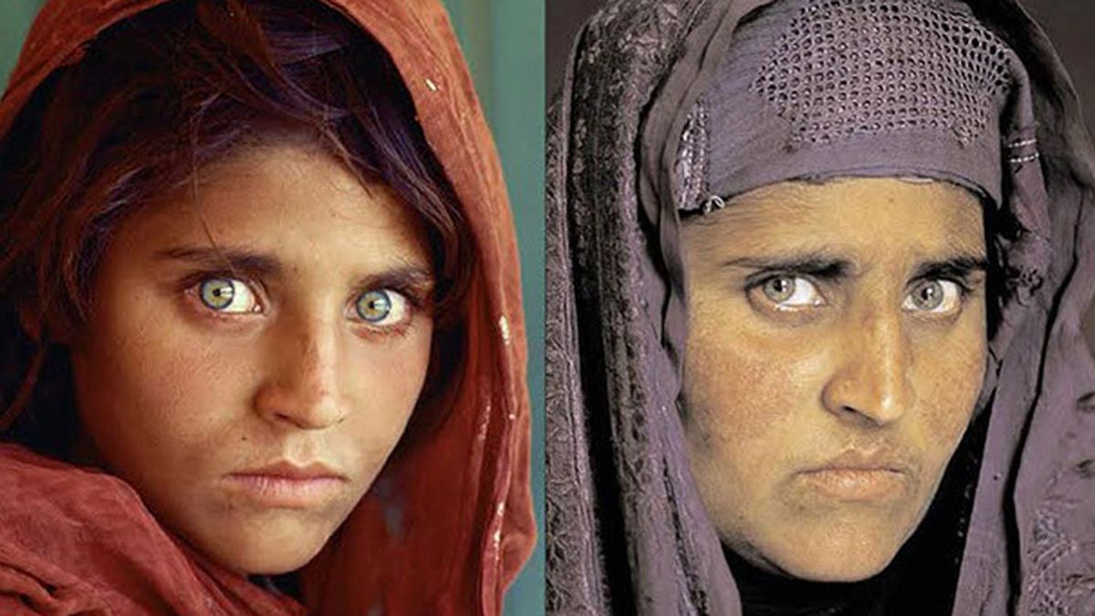 La 'niña afgana' de National Geographic, detenida en Pakistán con documentos falsos