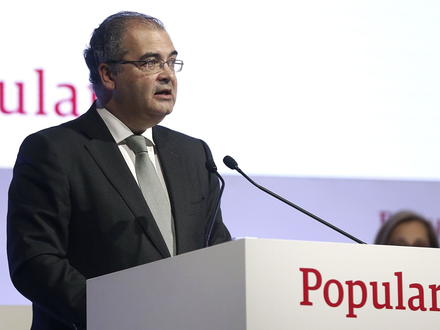 El presidente del Banco Popular, Ángel Ron (EFE)
