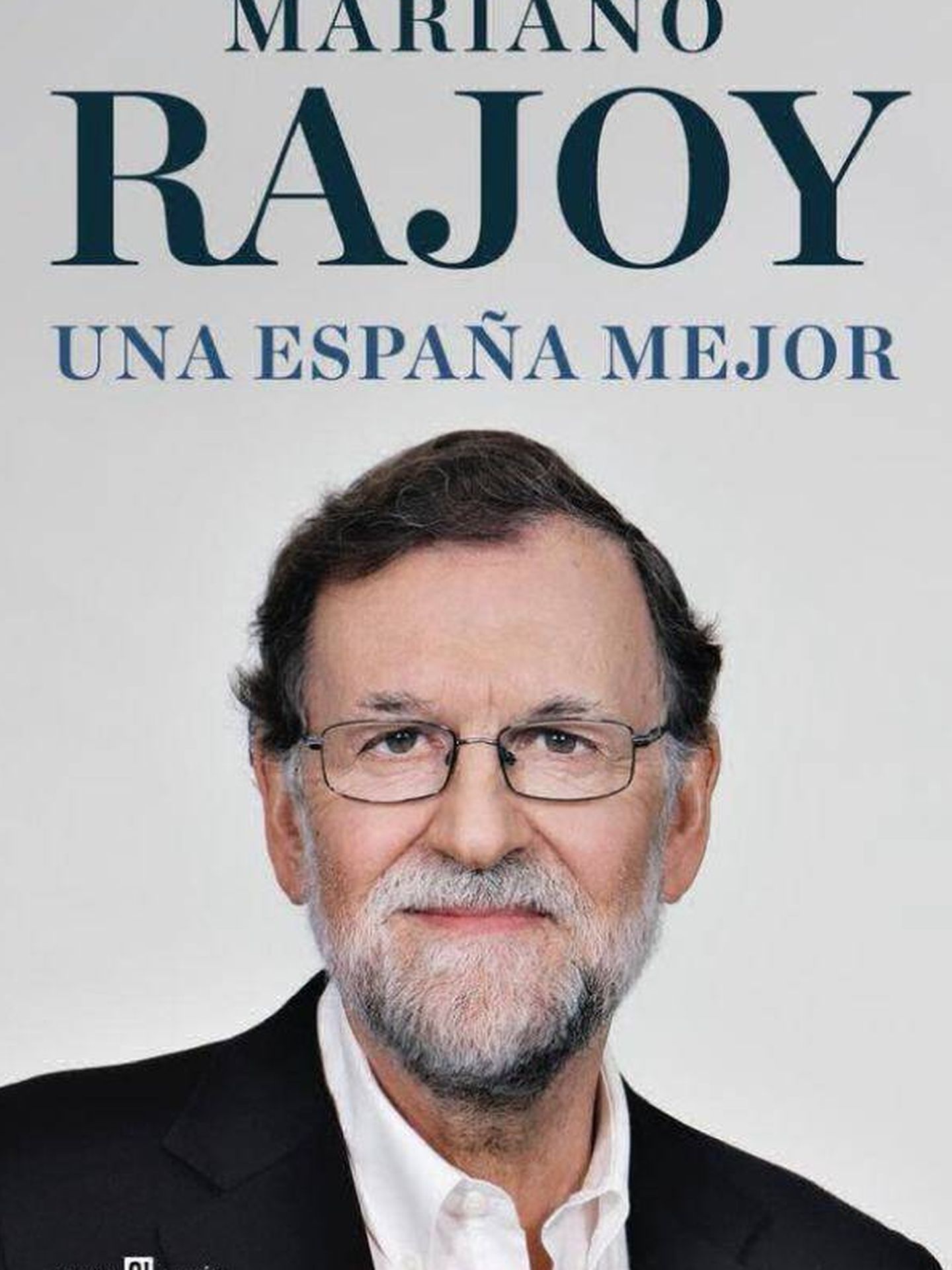 Portada del libro de Mariano Rajoy.