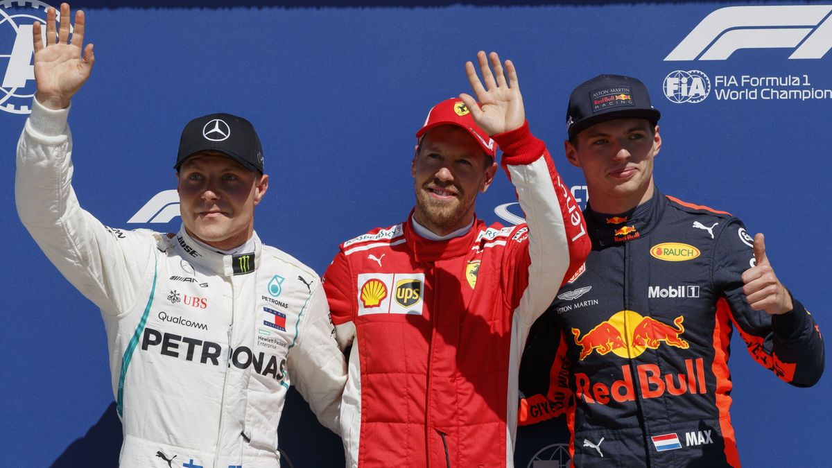 GP de Canadá: Impresionante 'pole' de Vettel, con Carlos Sainz noveno y Alonso 14º