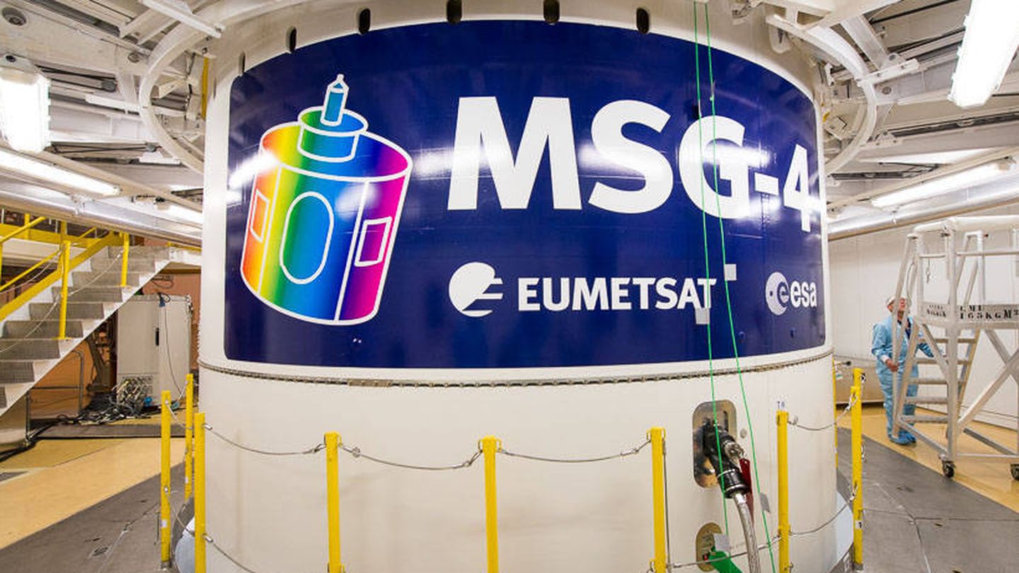 El último satélite meteorológico Meteosat fue lanzado en julio de 2015. (ESA /CNES/Arianespace)