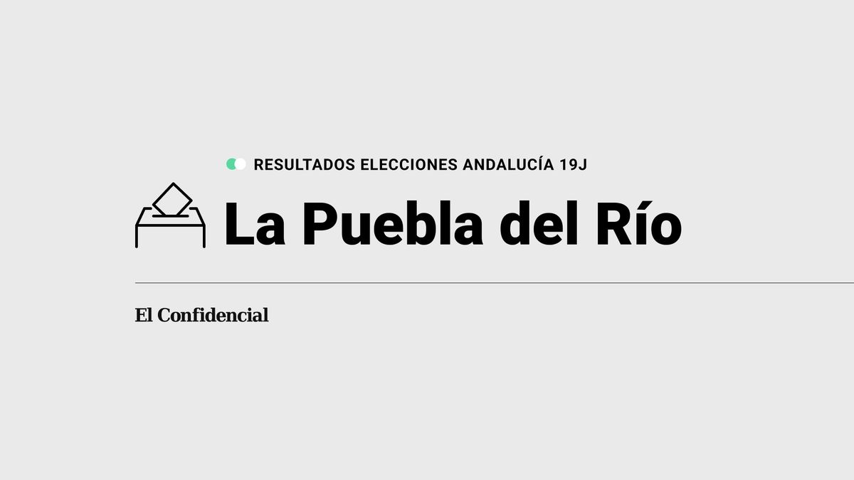 Resultados en La Puebla del Río de elecciones en Andalucía 2022 con el escrutinio al 100%
