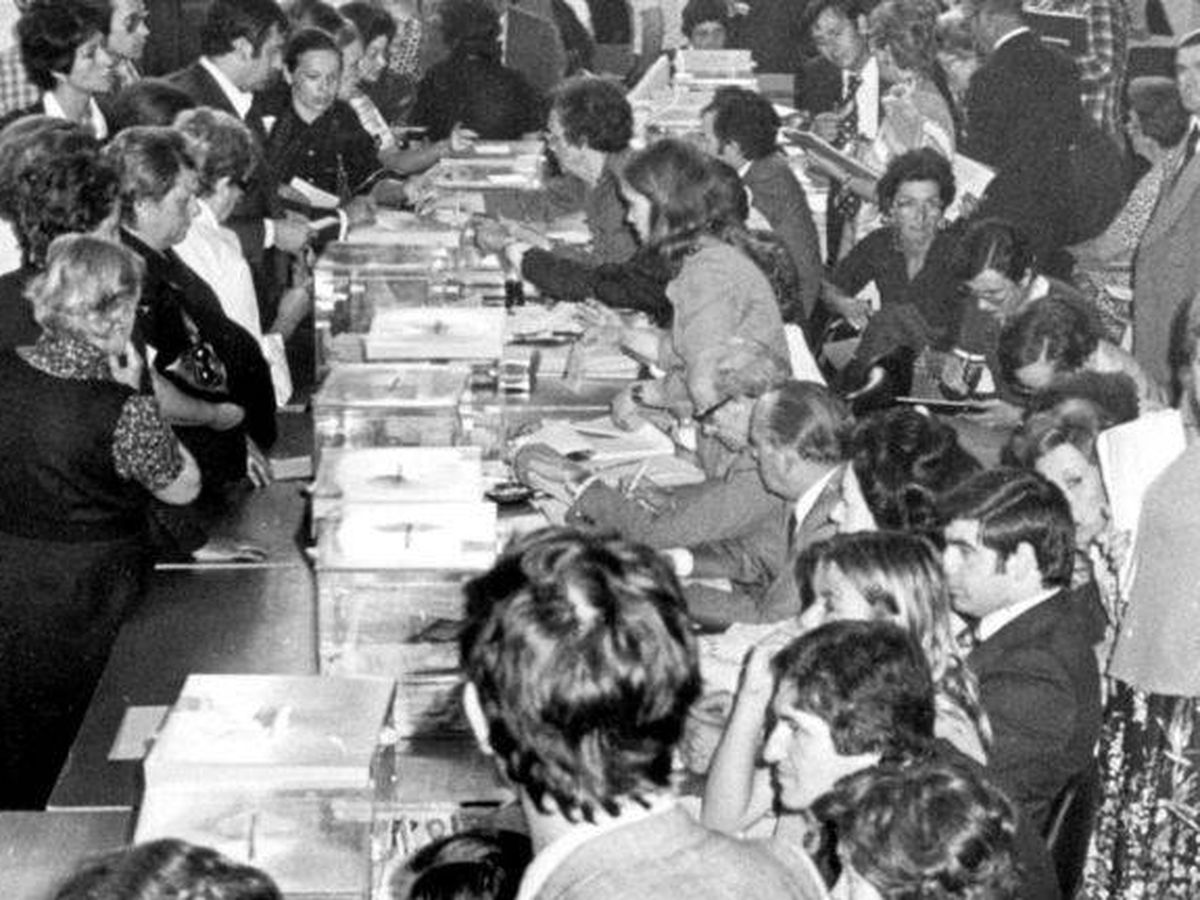 Foto: Las elecciones generales de 1977