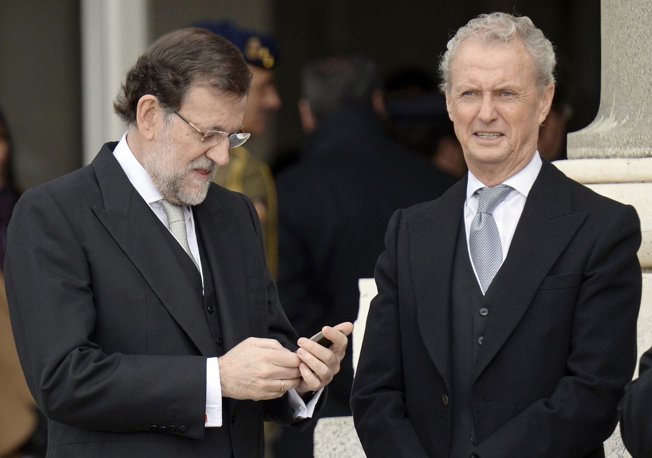 Pedro Morenés y Mariano Rajoy (Gtres)