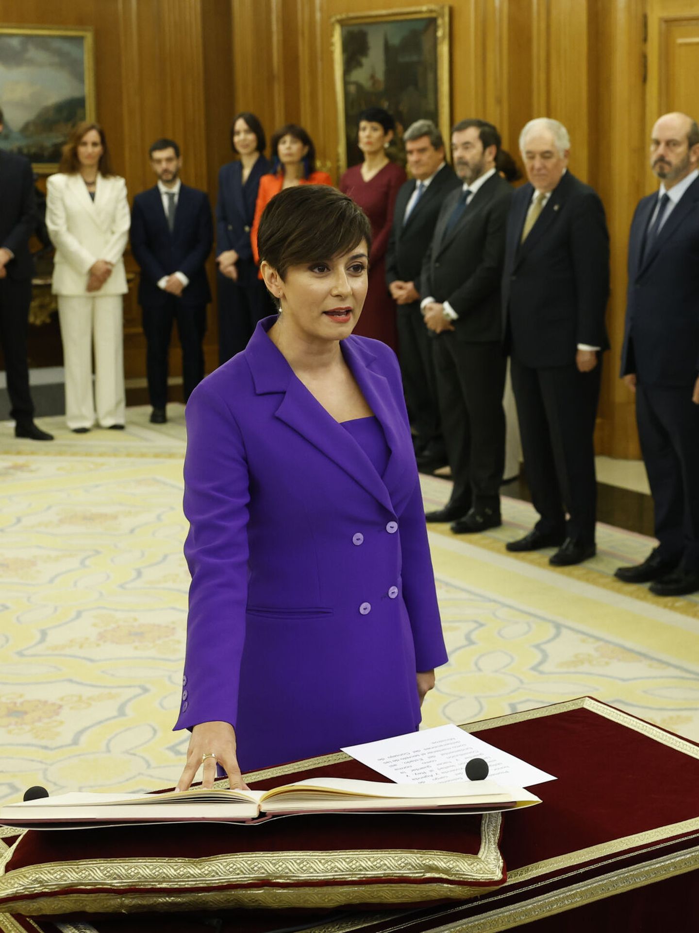 La nueva ministra de Vivienda y Agenda Urbana, Isabel Rodríguez. (EFE/Chema Moya)
