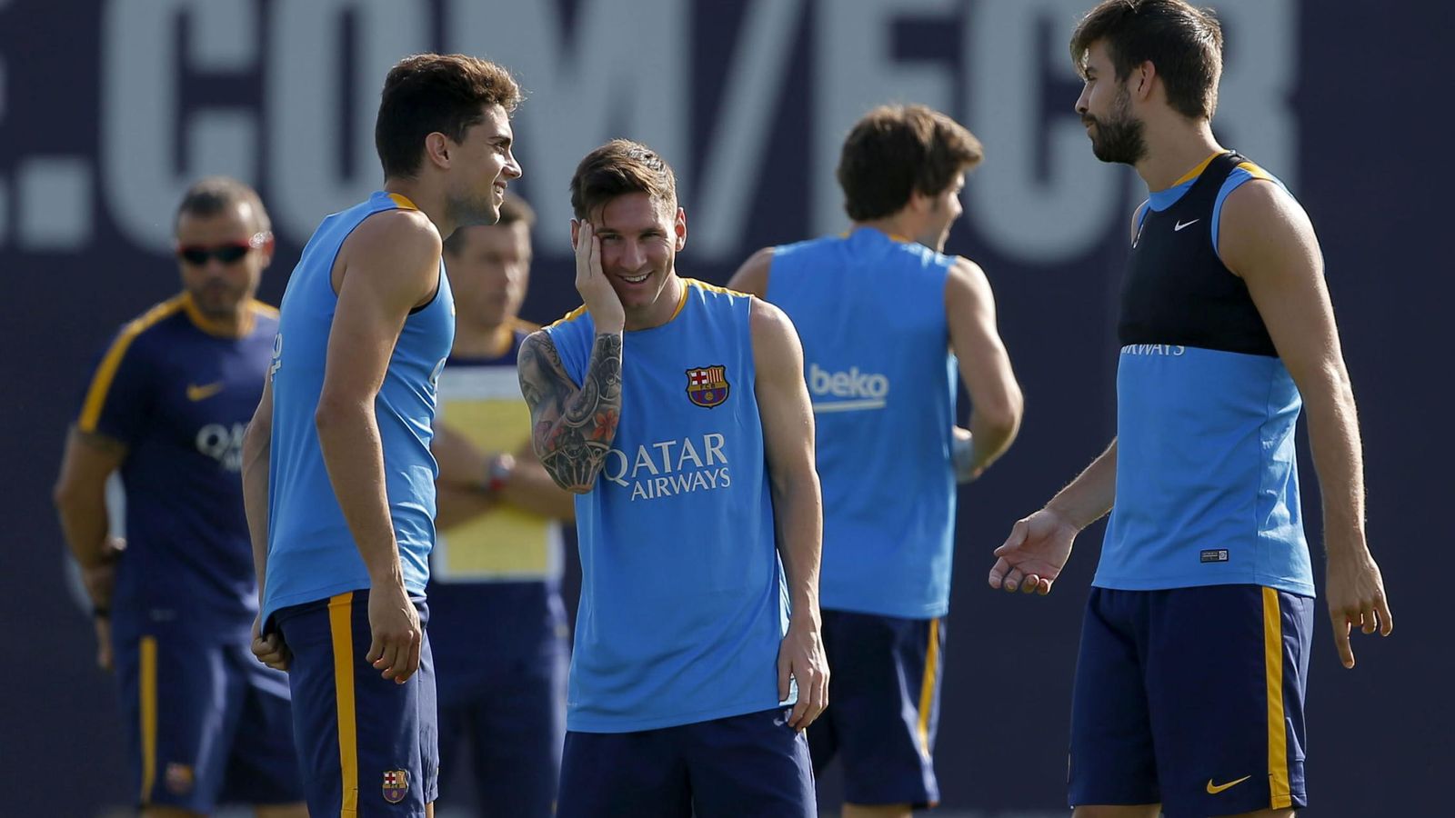 Foto: El regreso de Messi será la principal atracción del Gamper (Efe)
