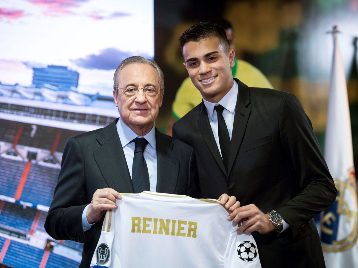 Foto: Reinier es uno de los jugadores en los que mayores esperanzas tiene puestas el Real Madrid. (EFE)
