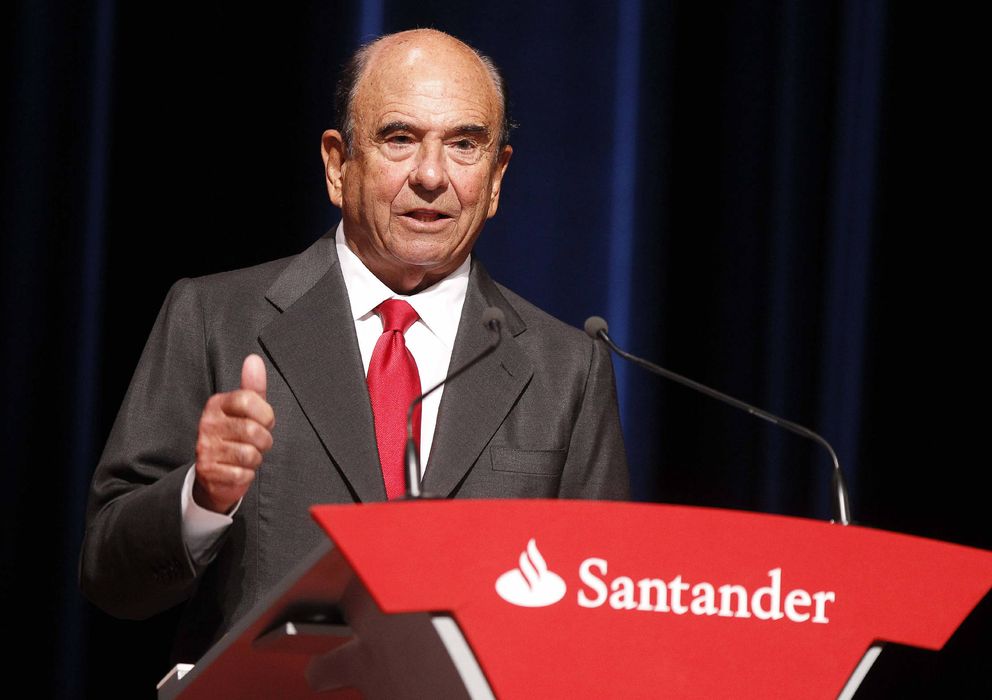 Foto: Emilio Botín, presidente de Banco Santander