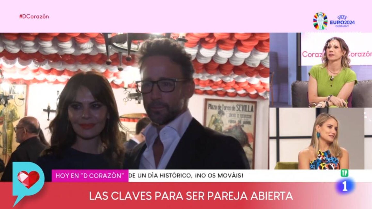 Alba Carrillo junto a la periodista Susana Jurado en 'D Corazón'. (RTVE)