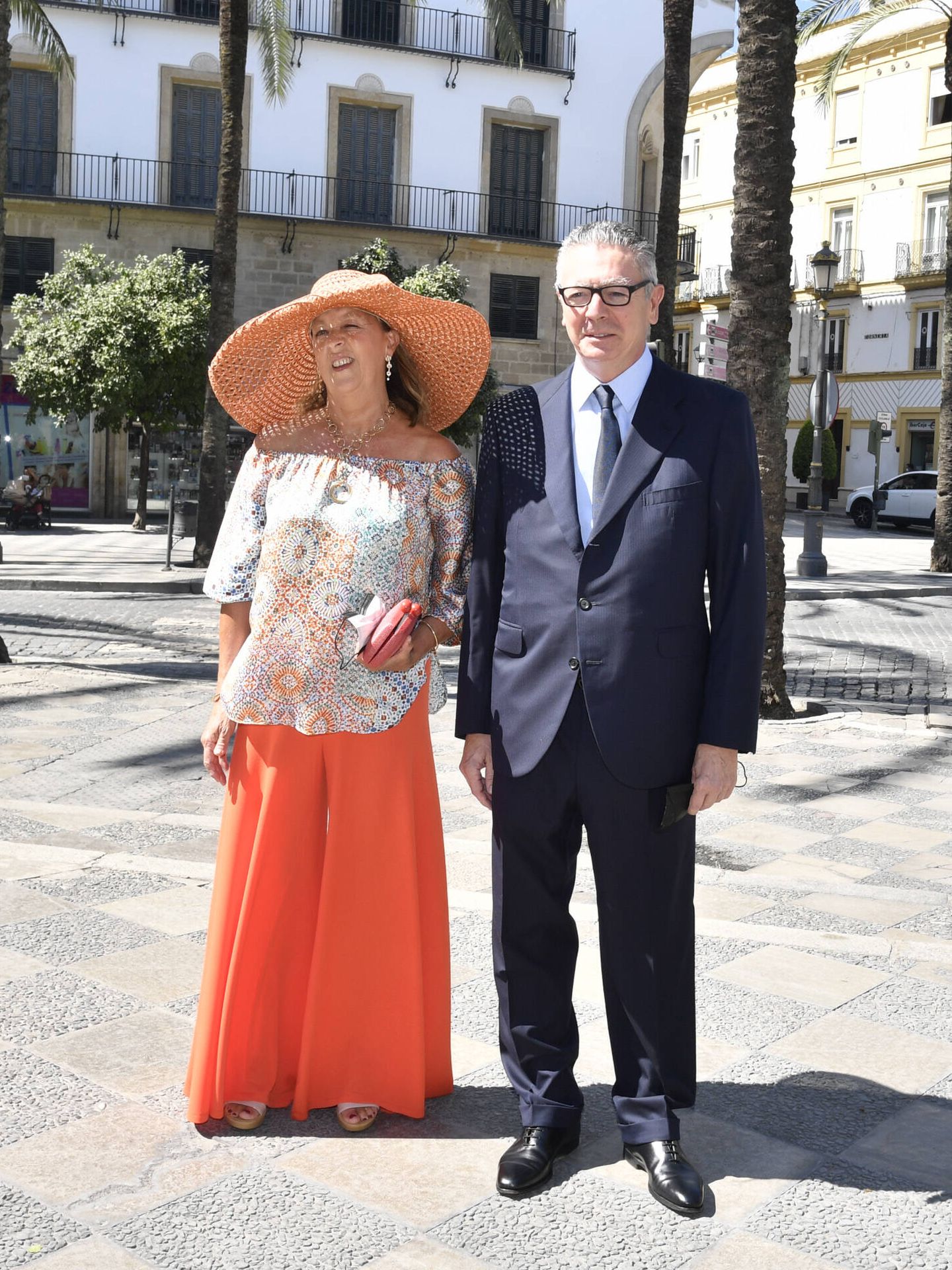 Alberto Ruiz-Gallardón y su esposa, Mar Utrera. (Gtres)
