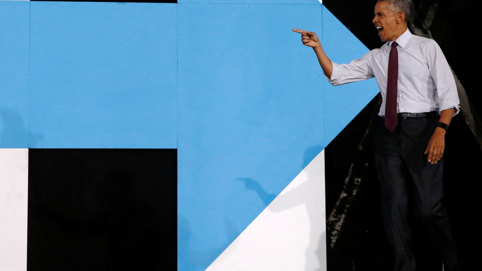 Foto: El presidente Obama participa en la campaña de la candidata Hillary Clinton. (Reuters)