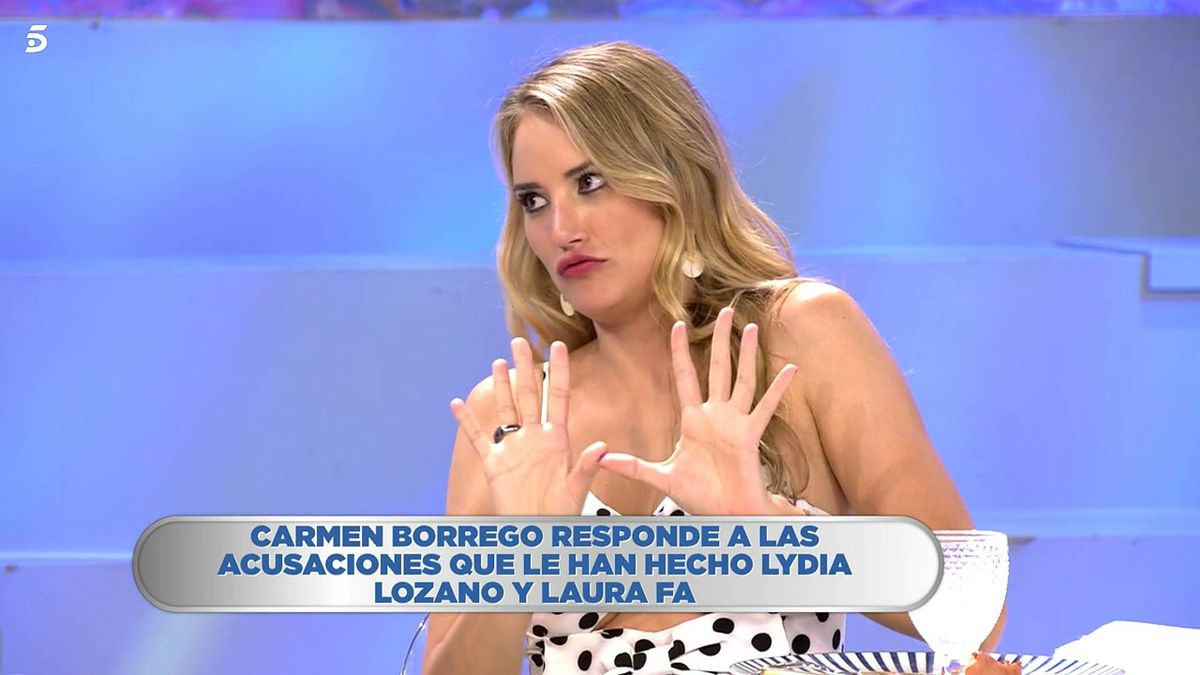 Alba Carrillo cuestiona la profesionalidad de Lydia Lozano tras una gran pillada en Telecinco