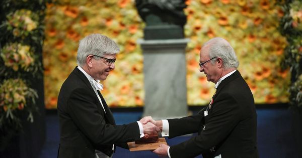 Foto: Ceremonia de entrega de los Nobel 2018 en Estocolmo. (EFE)