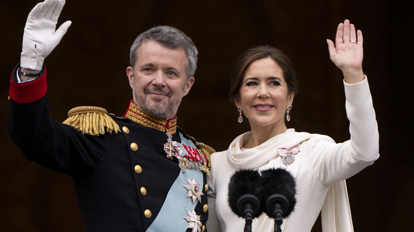 Federico y Mary de Dinamarca el día que se convirtieron en reyes. (EFE/EPA/Bo Amstrup)