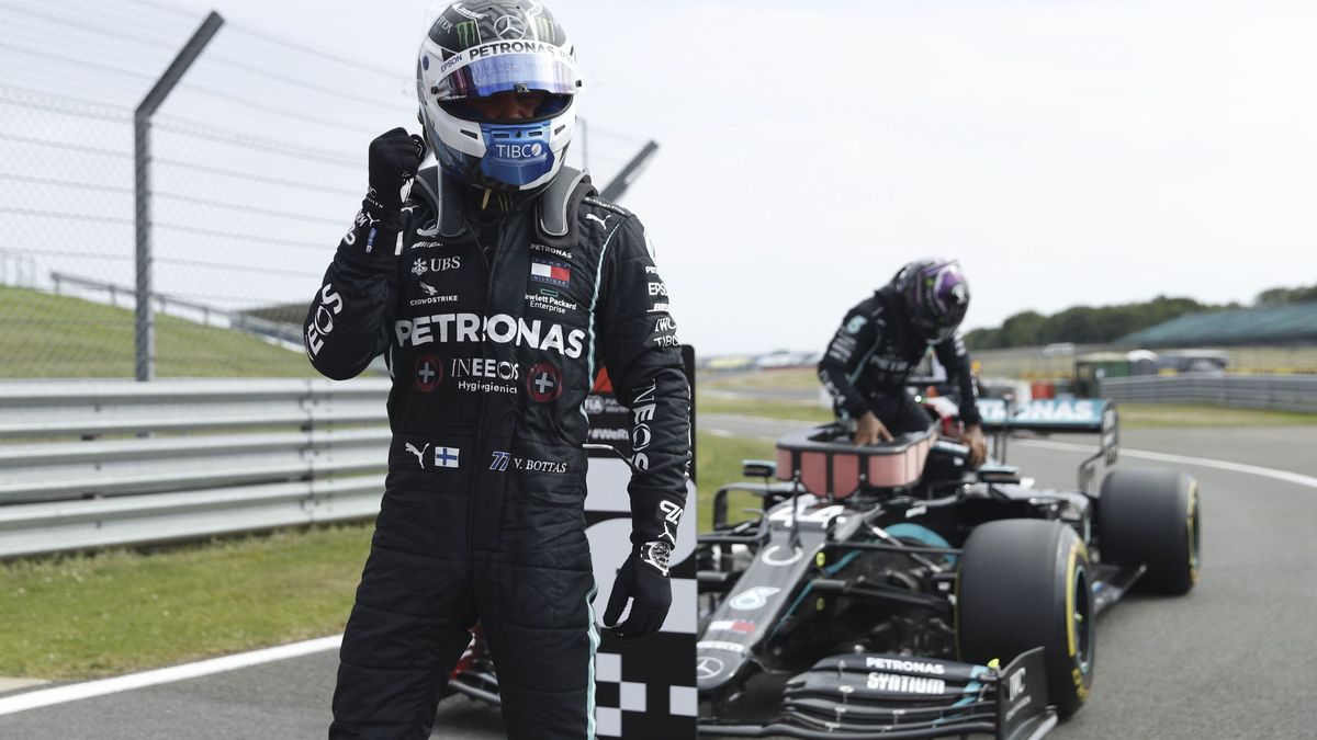 Fórmula 1: Bottas le roba la pole a Hamilton en Silverstone y Carlos Sainz saldrá 12º