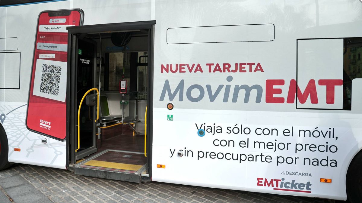 Así es 'MovimEMT': la nueva tarjeta virtual de transporte de Valencia