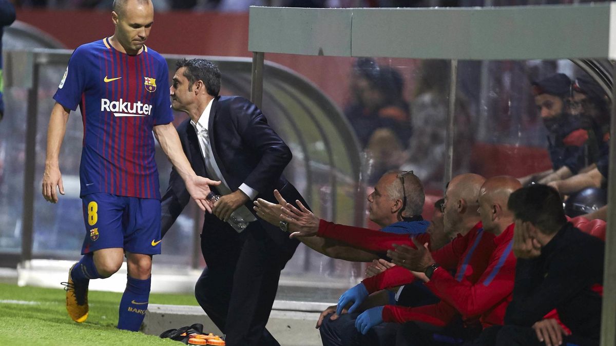 Valverde está haciendo más por la renovación de Iniesta que Bartomeu y su Barcelona