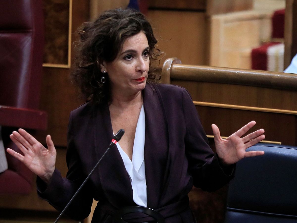 Foto: La ministra de Hacienda, María Jesús Montero (EFE)