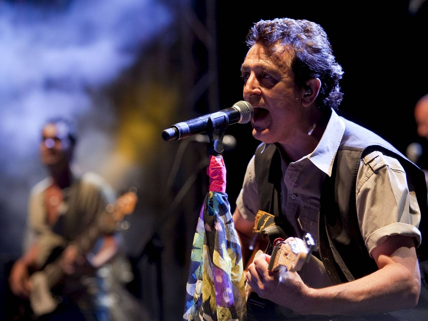 Manolo García en un concierto en Gran Canaria en el 2009. (EFE)