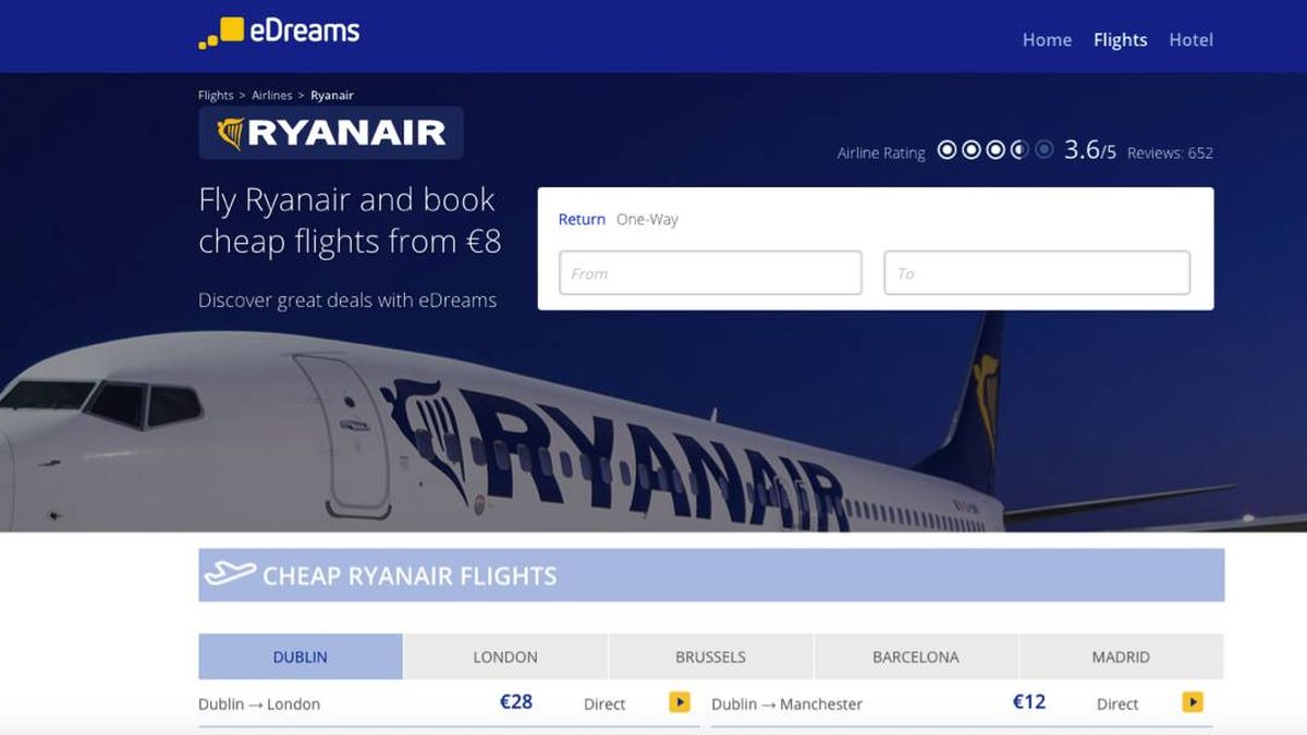 Ryanair, Google y eDreams firman la paz y ponen fin a un litigio de 2015