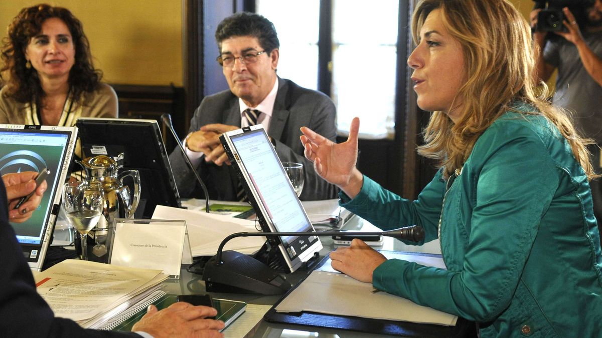 Susana Díaz 'mima' a las consejerías de IU con ‘mini rebajas’ en su presupuesto