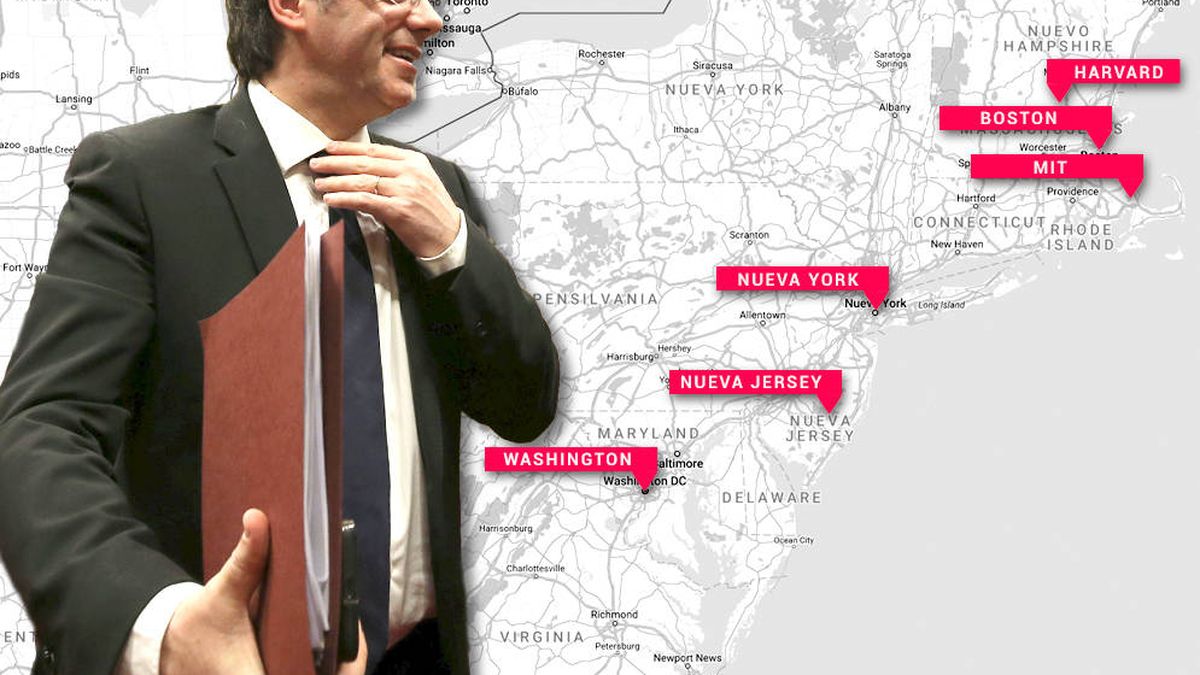 El 'tour' de Puigdemont para promocionar el 'procés': Harvard, Boston, Nueva York...