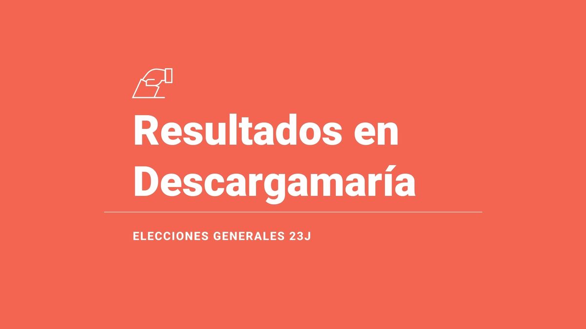 Descargamaría, resultados del 23J | Votos y escaños en las elecciones generales 2023: victoria de del PP