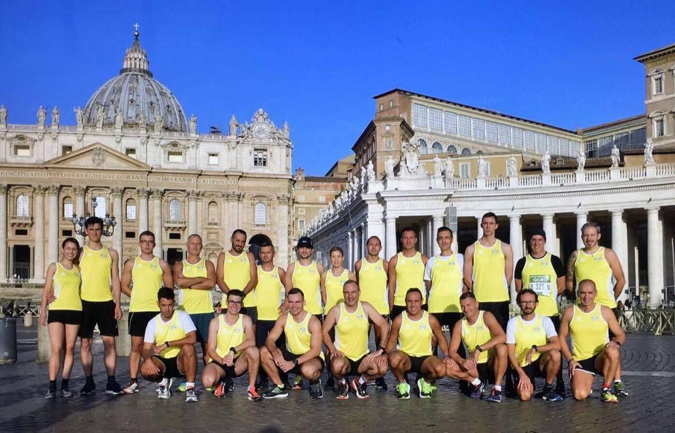 El club de atletismo del Vaticano dio sus primeros pasos en septiembre de 2017. (Foto: Athletica Vaticana)