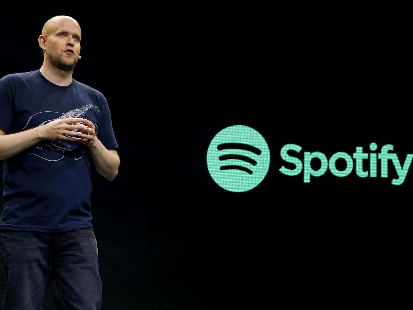 El CEO y fundador de Spotify, Daniel Ek. (Reuters)